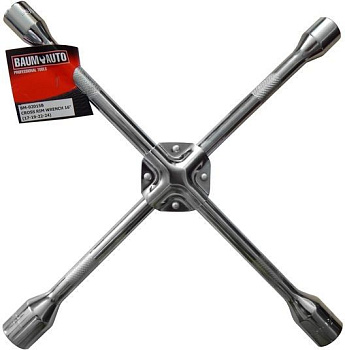 Ключ балонный крестовой 18" (17-19-22-24мм) BaumAuto BM-02016-B