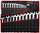 Набор ключей комбинированных 26пр. (6-30, 32мм), на полотне Forsage F-5266P