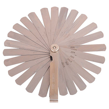 Набор щупов 26пр. (0,04-0,63мм; 0,0015"-0,025") AV Steel AV-921125