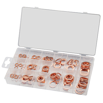 Набор шайб медных 150 шт (кейс) AV Steel AV-920154