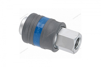 Соединительная розетка с внутренней резьбой 1/4 с пластиковой муфтой NORDBERG NPF32P