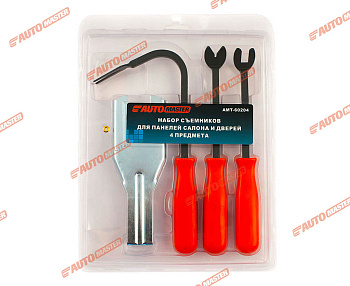 Набор съемников для панелей салона и дверей 4 предмета AUTOMASTER AMT-60204