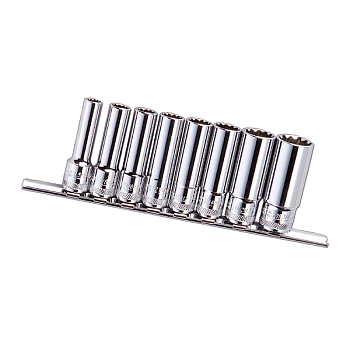 Набор головок 3/8" с профилем Honidriver, удл., 8 предметов, HONITON H-30008LS