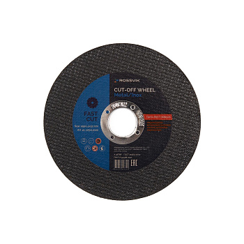 Диск отрезной по металлу 125х1,2х22,23мм  ROSSVIK 41_125х1,2х22