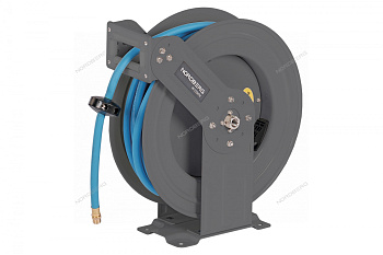 Шланг воздушный c двойным армированием на стальной катушке, 12,5х19мм 20м NORDBERG HR1220HPVC