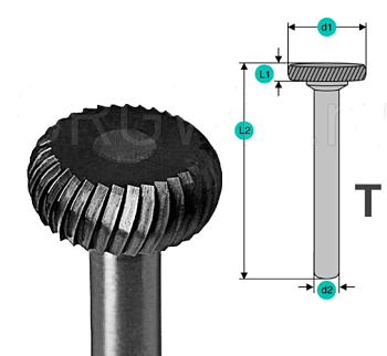 Шарошка борфреза по металлу SEB T08/04/67М06  