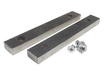 Комплект губок 2шт. 200мм для тисков с винтами AV Steel AV-940008J