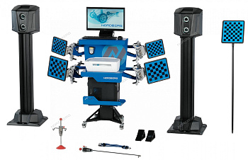 СТЕНД СХОД-РАЗВАЛ 3D модель четырехкамерный NORDBERG C804 TRUCK