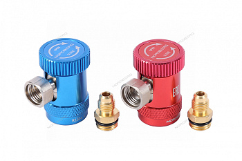 Комплект муфт быстросъемных R134a низкого и высокого давления NORDBERG NFA7L