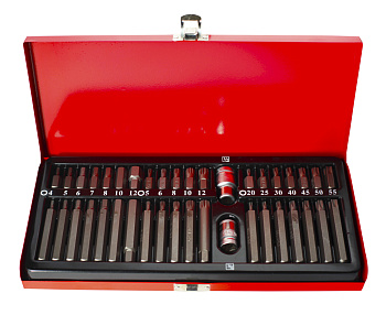 Набор бит TORX, SPLINE и HEX (40 предм.)  AUTOMASTER AMT-1941