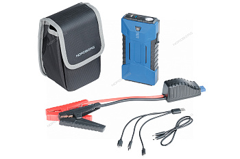 Пусковое портативное устройство 5/9/12/15 V, емкость 13 Aч NORDBERG WSA13