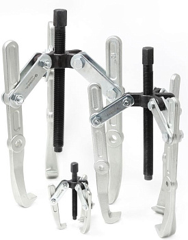 Съемник двух-трехзахватный 3"  (Ø захвата- 75мм, длина лап- 75мм, лапы L-образные) Forsage F-6590403