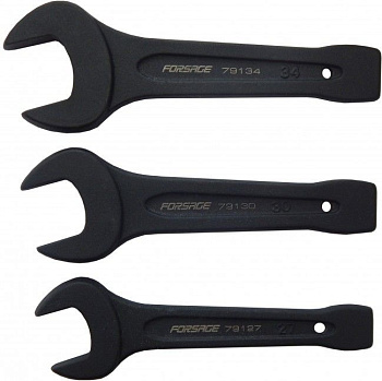 Ключ рожковый ударный односторонний 32мм FORCEKRAFT FK-79132