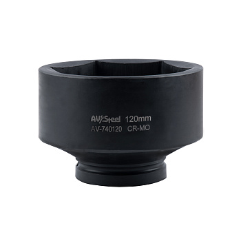 Ударная головка 1" 110мм AV Steel AV-740110