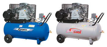 Компрессор воздушный поршневой  (580 л/мин, 200 л/бак, 380 В) REMEZA СБ4/С-200.LB40 