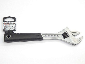 Ключ разводной с резиновой рукояткой (захват 46мм, 375ммL) Forsage F-649375A