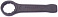 Ключ накидной ударный односторонний 100мм (L-400мм) Forsage F-793100