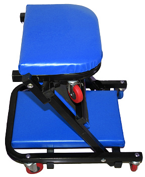 Лежак подкатной трансформер 36" на стальной раме ТДМ 3602ма