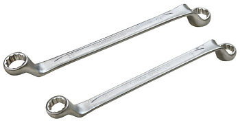 ключ накидной отогнутый на 45 грд. 17x19мм Forsage F-7581719