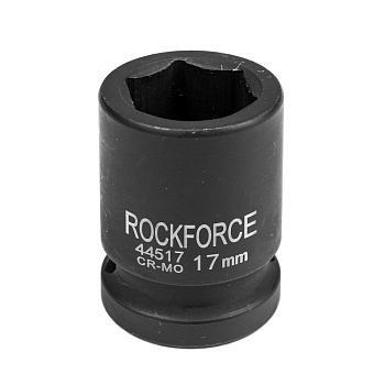 Головка ударная 17мм (6гр.) 1/2" RockForce RF-44517