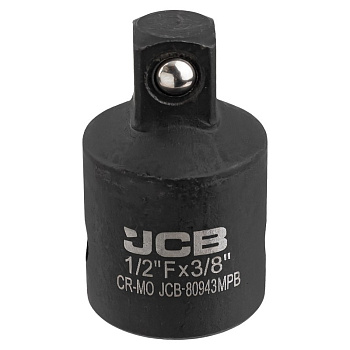 Адаптер ударный 1/2"(F)х3/8"(M) JCB-80943MPB