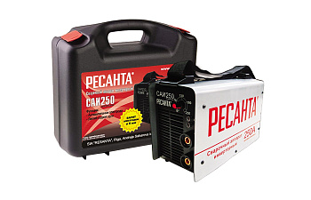 Сварочный аппарат инверторный САИ 250 в кейсе Ресанта