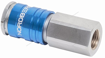 Соединительная розетка с внутренней резьбой на 1/4" NORDBERG NPF32