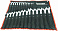 Набор ключей комбинированных 26пр. (6-28,30,32) на полотне Partner PA-3026M
