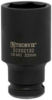 Головка ударная глубокая 38мм (6гр.) 1/2" Thorvik S23S2138