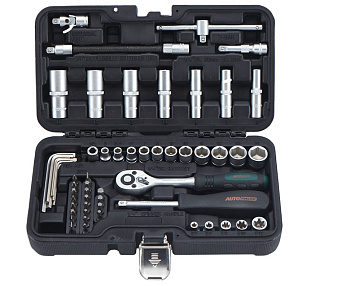Набор инструмента  57пр. 1/4" (6гр.) (4-14мм) AUTOMASTER AMH-2057-6