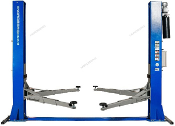 Подъёмник 2-х стоечный с нижней синхронизацией 5 т  электростопора, 380 В NORDBERG N4123A-5T_380V