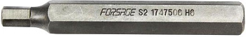 Бита 6-гранная 75ммL 5мм 10мм Forsage F-1747505 Premium