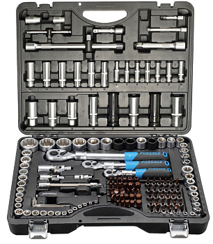 Набор инструмента 150+6 предметов 1/4" 3/8" 1/2"(6-гр.) Forsage F-41501-5 PREMIUM