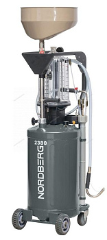 Установка для замены масла 80л NORDBERG 2380G