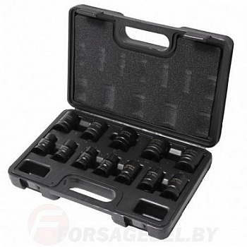 Набор головок ударных 1/2"  набор 12пр., (6гр.) Forsage F-4129-5MPB