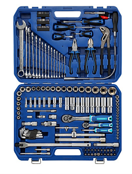 Набор инструмента 147пр. 1/4"&1/2" (6гр.) NORDBERG 2496147C