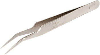 Пинцет изогнутый (L-125мм), в блистере Forsage F-6943110