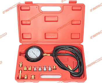 Тестер давления масла в двигателе и АКПП, 12пр. AUTOMASTER AMT-9132