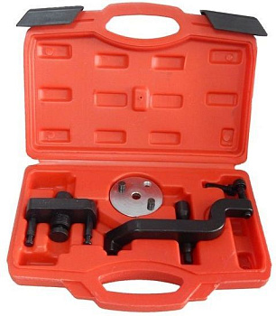 Набор приспособлений для демонтажа водяного насоса 4пр. (VAG 2.5 TDI) , в кейсе Forsage F-04A4022