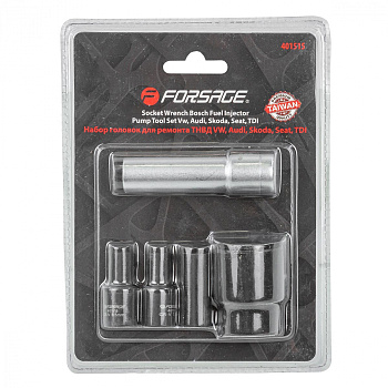 Набор головок для ремонта ТНВД Forsage F-401515