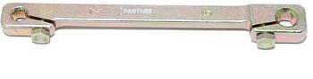 Ключ для тормозных трубок с зажимом 9х11мм Partner PA-7510911C