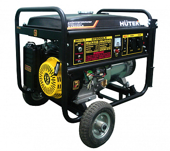 Бензиновый генератор (6.5 кВт) Huter DY8000LX