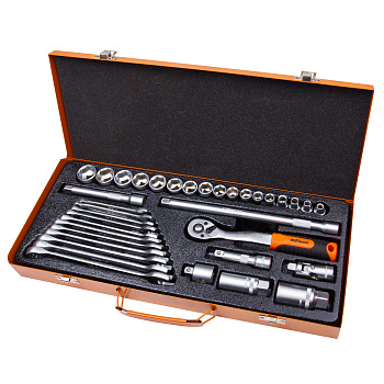 Набор инструмента  36пр. 3/8" (6гр.) (8-32мм) AV Steel AV-011036