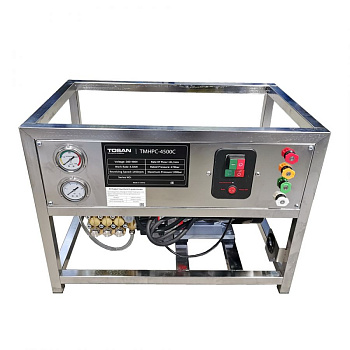 Аппарат высокого давления, 200 бар. 14 л/мин,шланг 10м., 380B, 4.5кВт,1450об/мин TMHPC-4500C