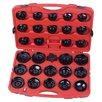 Набор съемников для масляных фильтров 65-120 мм 30 пр. TEMP MHR04048 (LS-43-1)    