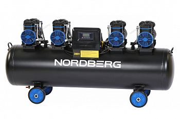 Компрессор поршневой безмасляный, объем 200 л, 1000л/мин, 380В NORDBERG NCEO200/1000