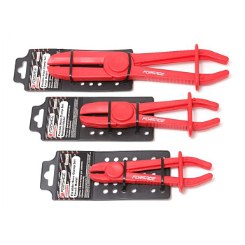 Зажим пластмассовый с фиксатором для шлангов Forsage F-903G12C