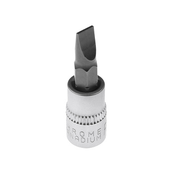 Головка бита шлицевая SL1,0x6,0мм 1/4" AV Steel AV-504106