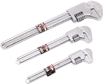 Ключ разводной 90гр. CR-V 15"-375мм Forsage F-649380CR