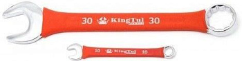 Ключ комбинированный 18мм в прорезиненной оплетке KingTul kraft KT-30018k